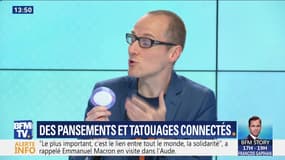 Des pansements et tatouages connectés