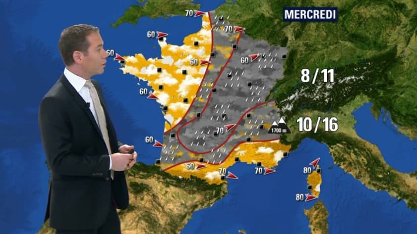 Météo du mercredi 28 mars 2018. Météo du mercredi 28 mars 2018.