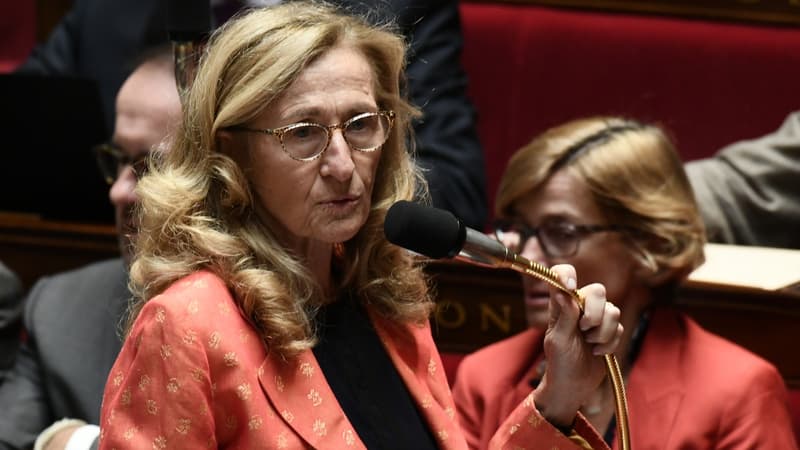 La Garde des Sceaux Nicole Belloubet à l'Assemblée nationale le 25 septembre 2019