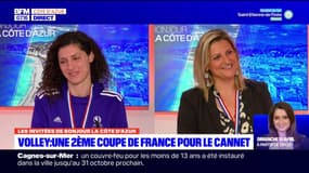 Coupe de France de volley: la présidente du club du Cannet exprime "sa fierté" d'avoir remporté le trophée