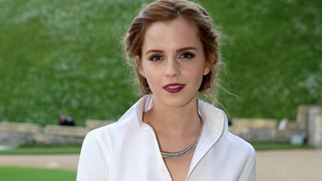 Emma Watson, le 13 mai au château de Windsor.