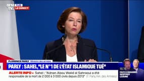Florence Parly: "La mort d'Adnan Abou Walid al-Sahraoui porte un coup décisif au commandement de Daesh au Sahel"