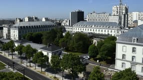 Le siège de la DGSE boulevard Mortier, à Paris.