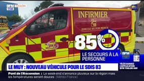 Var: un nouveau véhicule pour le service départemental d'incendie et de secours