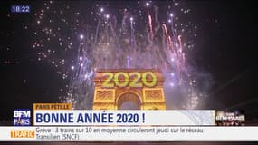 Paris Pétille: extraits du spectacle du 31 décembre sur les Champs-Élysées