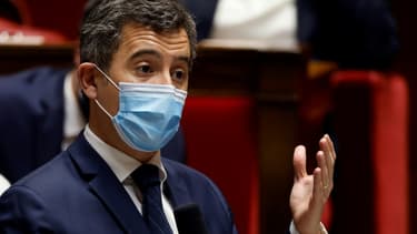Le ministre de l'Intérieur, Gérald Darmanin, le 2 mars 2021 à Paris