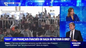 Les Français évacués de Gaza de retour à Orly - 05/11