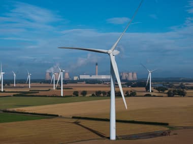 Des éoliennes, le 20 juillet 2025 à Airmyn (Angleterre).