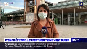 Ligne ferroviaire Lyon-Saint-Etienne: les perturbations vont durer plusieurs jours