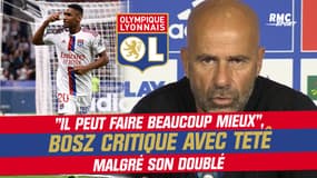 OL 4-1 Troyes : "Il peut faire beaucoup mieux", Bosz critique avec Tetê malgré son doublé