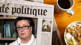 La président du Parti chrétien-démocrate, Christine Boutin.
