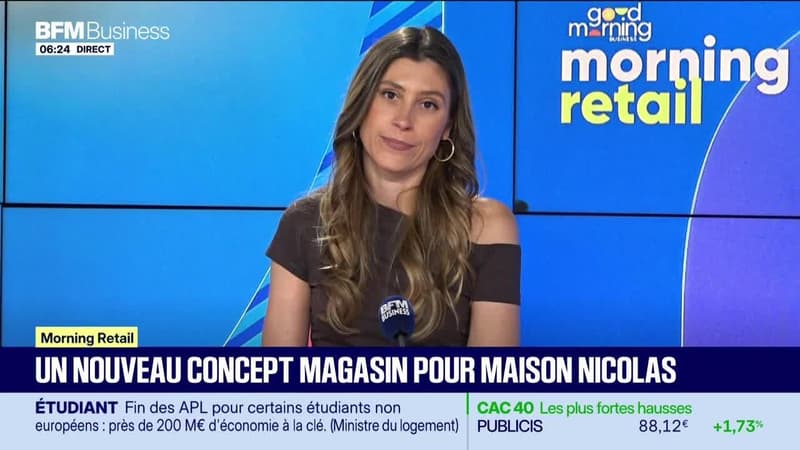 Morning Retail : Un nouveau concept magasin pour Maison Nicolas, par Eva Jacquot - 30/06
