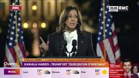 Kamala Harris : Trump est "quelqu'un d'instable"