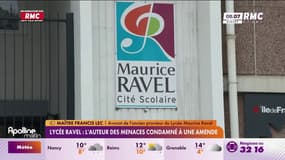 Lycée Ravel: l'auteur des menaces condamné à une amende 