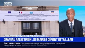 Drapeau palestinien sur les mairies: "La manière avec laquelle les choses ont été lancées par (Olivier Faure) n'était pas forcément habile", affirme Karim Bouamrane, maire PS de Saint-Ouen