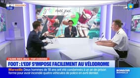 J'aime mes jeux du mercredi 31 juillet - Foot : l'EDF s'impose facilement au Vélodrome