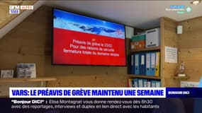 Vars: le préavis de grève maintenu une semaine