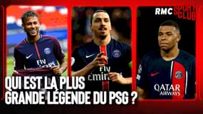Mbappé, Neymar, Zlatan... Le top 5 des plus grandes légendes du PSG (Extrait RMC Sport Club #23)