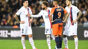 Andy Delort face à Paredes et Neymar