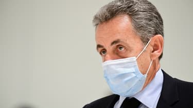 Nicolas Sarkozy au tribunal de Paris le 8 décembre 2020
