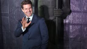 Tom Cruise le 5 juin 2017 à Mexico - AFP