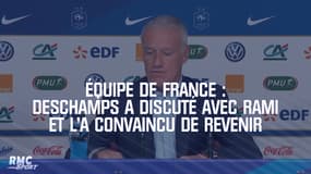  Équipe de France : Deschamps a discuté avec Rami et l'a convaincu de revenir
