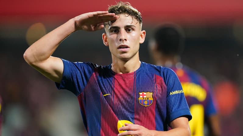 Fermin Lopez buteur pour le FC Barcelone, 14 septembre 2025