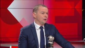 Le ministre du Travail, Olivier Dussopt, invité ce lundi matin de BFMTV.