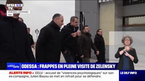 Ukraine: des frappes russes tombées à 150 mètres de Volodymyr Zelensky et du Premier ministre grec lors d'une visite à Odessa