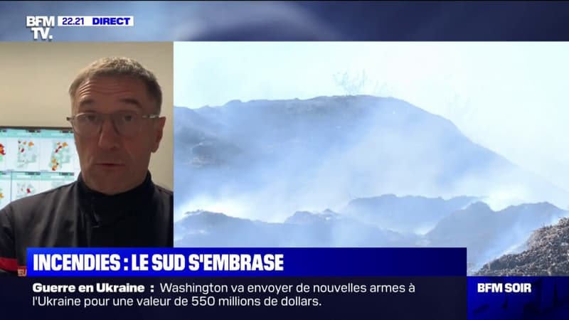 Incendies: le Lieutenant Francis Comas fait le point sur la situation dans le Gard