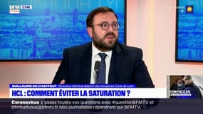 "Nous avons encore des capacités d'accueil, soit pour des malades que l'on doit hospitaliser, soit aussi pour des malades graves, qui doivent être en réanimation", assure le Directeur Général Adjoint des Hospices Civils de Lyon