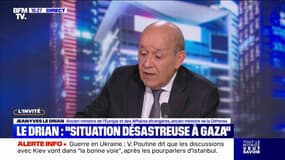 Jean-Yves Le Drian : "situation désastreuse à Gaza" - 19/05
