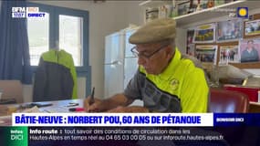 Bâtie-Neuve: Nobert Pou, 60 ans de pétanque