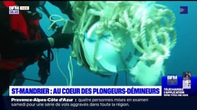 Saint-Mandrier: des formations pour devenir plongeur-démineur
