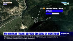 Bardonecchia: un migrant transi de froid secouru en montagne à la frontière italienne