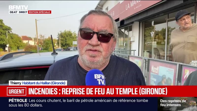 Incendie en Gironde: des habitants de trois communes autorisés à regagner leur domicile