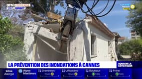 Alpes-Maritimes: la prévention des inondations à Cannes