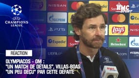 Olympiacos - OM : "Un match de détails", Villas-Boas "un peu déçu" par cette défaite