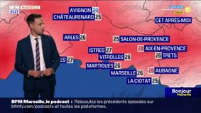 Météo Bouches-du-Rhône: un début de semaine ensoleillé et plutôt chaud, jusqu'à 26°C à Marseille
