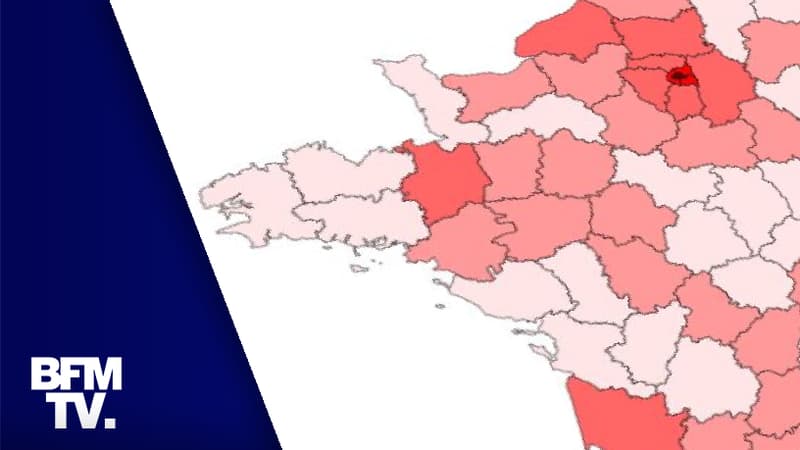 Epidémie de covid-19 : le point dans chaque département