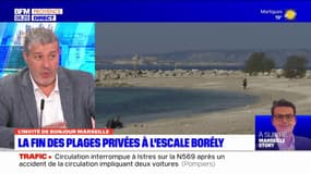 Fin des plages privées à l'Escale Borély: les commerçants inquiets