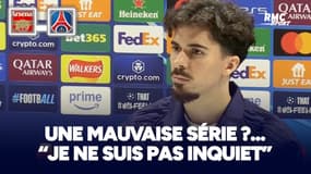 Arsenal - PSG : "C'est humain, ça arrive", Vitinha reconnait un coup de mou
