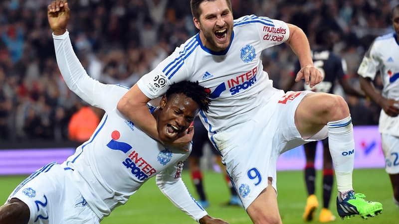 Michy Batshuayi et André-Pierre Gignac