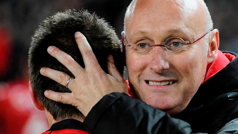 Bernard Laporte, l'entraîneur de Toulon, qualifié pour la finale du Top 14