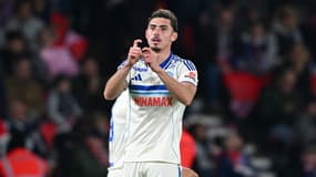 Joaquin Panichelli auteur d'un doublé avec Strasbourg contre le PSG, le 18 octobre 2025