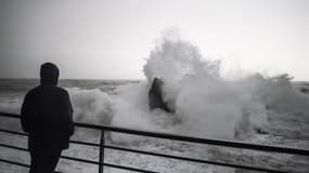 Intempéries à Monterosso en Italie.