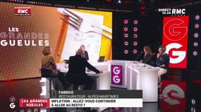 Notre auditeur Fabrice, restaurateur : "On va être obligé de répercuter une petite hausse sur nos prix !"