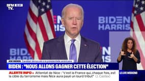Biden : "Nous allons gagner cette élection" - 07/11