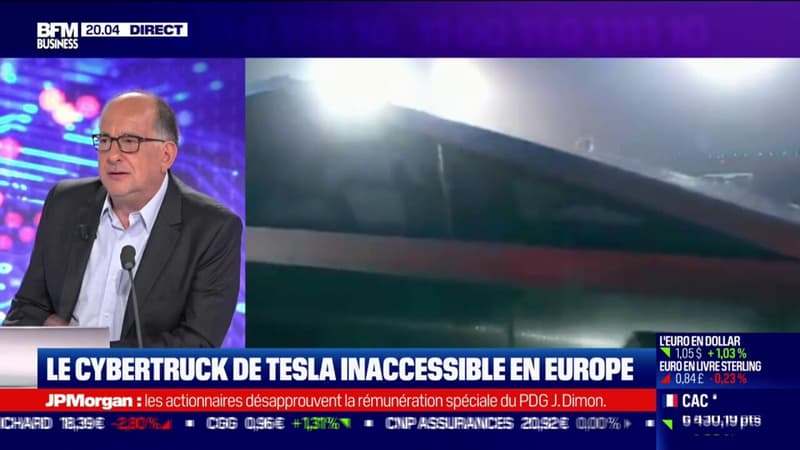 Le Cybertruck de Tesla inaccessible en Europe