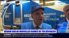 Région Sud: les nouvelles rames de TER dévoilées